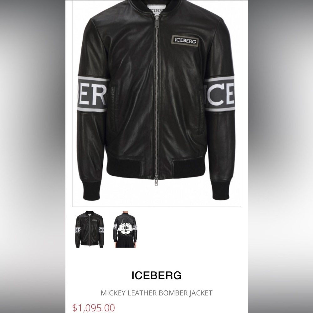 Brand New IceBerg leather Never Worn Doesn’t Fit Me I Got a Size Under